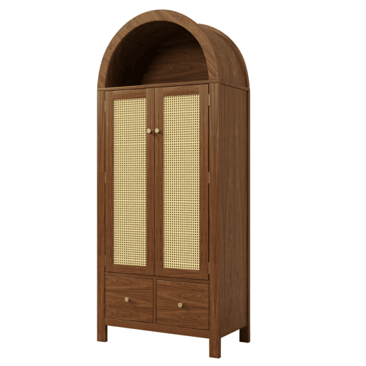 Max Home Estante de parede em madeira 1 prateleira 65x20x35 cm