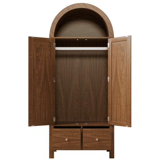 Max Home Estante de parede em madeira 1 prateleira 65x20x35 cm