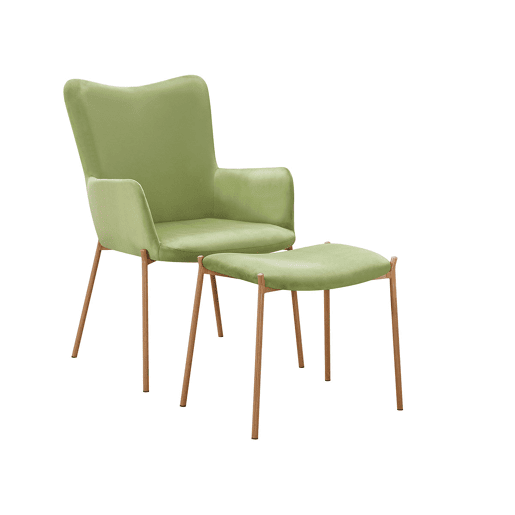 Cadeirão Confort com Apoio de Pés (Verde) Cadeirão Confort com Apoio de Pés (Verde)