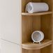 Conjunto mueble bajo lavabo y columna Azel Cachemira y Madera Conjunto mueble bajo lavabo y columna Azel Cachemira y Madera Beige