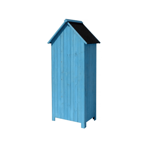 Armário para jardim Cabanon -77 x 54.5 x 179 cm - azul céu Armário para jardim Cabanon -77 x 54.5 x 179 cm - azul céu