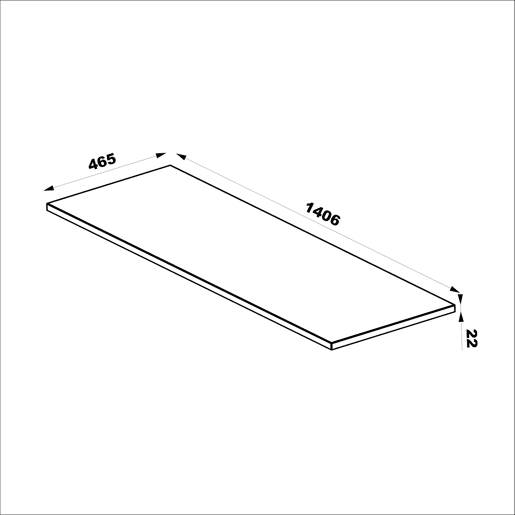 Móvel de toucador duplo Tao Branco 140cm 2 nichos e coluna