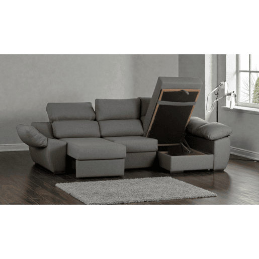 Sofá-cama Chaise longue Distinction Marengo Right Sofá-cama Chaise longue Distinction Marengo Right