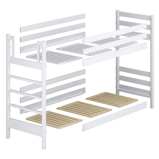 Beliche de madeira N03 branco