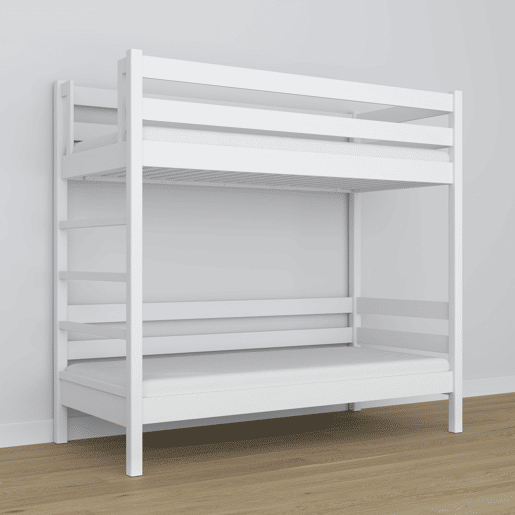 Beliche de madeira N03 branco