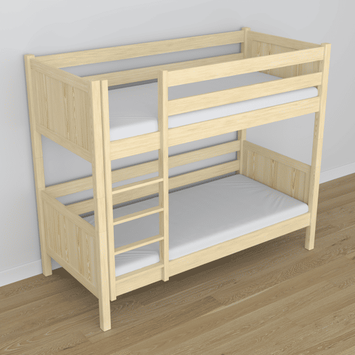 Beliche de madeira N02 pinho incolor