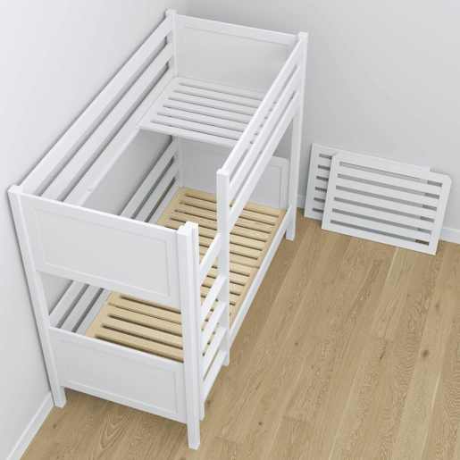 Beliche de madeira N02 branco