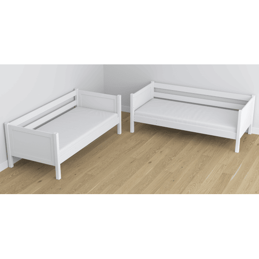 Beliche de madeira N02 branco