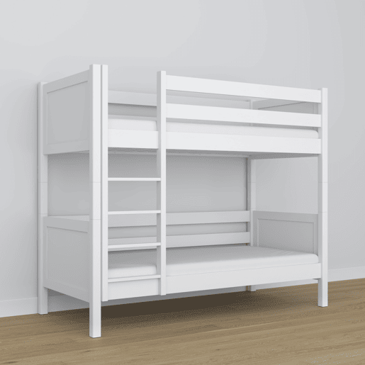 Beliche de madeira N02 branco