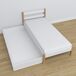 Cama individual de madera con cajón N01 100x180 Cama individual de madera con cajón N01 100x180 Madera