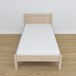 Cama individual de roble N02 80x200 Cama individual de roble N02 80x200 Roble