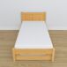 Cama individual con cajón para colchón N02 100x190 Cama individual con cajón para colchón N02 100x190 Pino