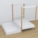 Cama individual de madera con dosel y cajón N01 120x180 Cama individual de madera con dosel y cajón N01 120x180 Madera