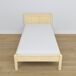 Cama individual de madera N02 90x200 Cama individual de madera N02 90x200 Pino