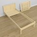 Cama individual de madera N02 90x200 Cama individual de madera N02 90x200 Pino