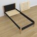Cama individual de madera con cajón N02 90x190 Cama individual de madera con cajón N02 90x190 Negro