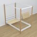 Cama individual de madera con dosel N01 100x200 Cama individual de madera con dosel N01 100x200 Madera