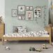 Cama individual de roble N02 80x200 Cama individual de roble N02 80x200 Roble
