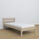 Cama individual de roble N01 80x200 Cama individual de roble N01 80x200 Roble
