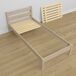 Cama individual de roble N01 80x200 Cama individual de roble N01 80x200 Roble