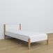 Cama individual de madera N02 80x190 Cama individual de madera N02 80x190 Madera