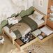 Cama individual de madera con cajón N02 100x190 Cama individual de madera con cajón N02 100x190 Pino