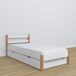 Cama individual de madera con cajón para colchón N01 80x180 Cama individual de madera con cajón para colchón N01 80x180 Madera