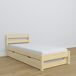Cama individual de madera con cajón para colchón N01 80x180 Cama individual de madera con cajón para colchón N01 80x180 Pino
