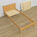 Cama individual de madera N02 100x200 Cama individual de madera N02 100x200 Pino