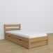Cama individual de roble con cajón N01 90x190 Cama individual de roble con cajón N01 90x190 Roble