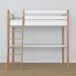 Cama alta de madera con escritorio N03 90x180 Cama alta de madera con escritorio N03 90x180 Madera