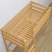 Cama alta de madera con escritorio N03 90x180 Cama alta de madera con escritorio N03 90x180 Pino