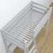 Cama alta de madera N03 90x190 Cama alta de madera N03 90x190 Blanco/ Gris