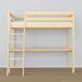 Cama alta de madera con escritorio N03 90x200 Cama alta de madera con escritorio N03 90x200 Pino
