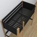 Cama alta de madera N06 90x200 Cama alta de madera N06 90x200 Negro