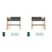 Cama alta de madera con escritorio N03 90x200 Cama alta de madera con escritorio N03 90x200 Negro
