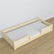 Cama baja de madera N01 120x180 Cama baja de madera N01 120x180 Pino