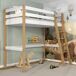 Cama alta de madera N03 90x200 Cama alta de madera N03 90x200 Madera
