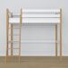 Cama alta de madera N03 90x200 Cama alta de madera N03 90x200 Madera