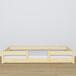 Cama baja de madera N01 90x180 Cama baja de madera N01 90x180 Pino