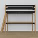 Cama alta de madera con escritorio N02 90x180 Cama alta de madera con escritorio N02 90x180 Negro