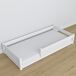 Cama baja de madera N02 90x200 Cama baja de madera N02 90x200 Blanco/ Gris