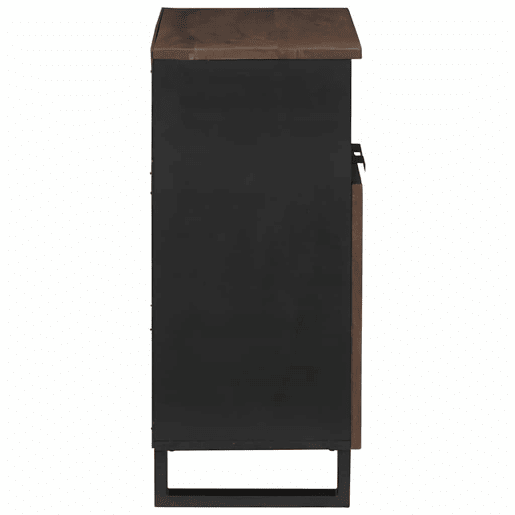 Bufete - Móvei de apoio Castanho 60 x 33 x 75 cm Madeira de mangueira maciça pt4761