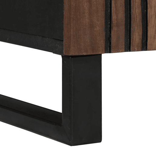 Bufete - Móvei de apoio Castanho 60 x 33 x 75 cm Madeira de mangueira maciça pt4761
