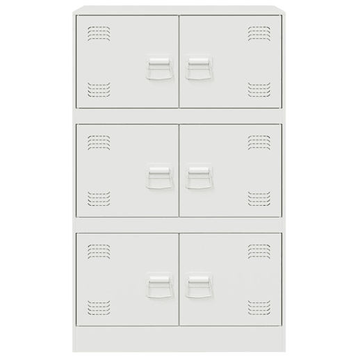 Aparador - Bufete - Móvei de apoio 67x39x107 cm aço branco pt2211