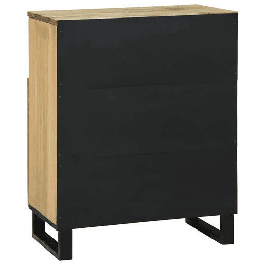 Bufete - Móvei de apoio Castanho 60 x 33 x 75 cm Madeira de mangueira maciça pt4759