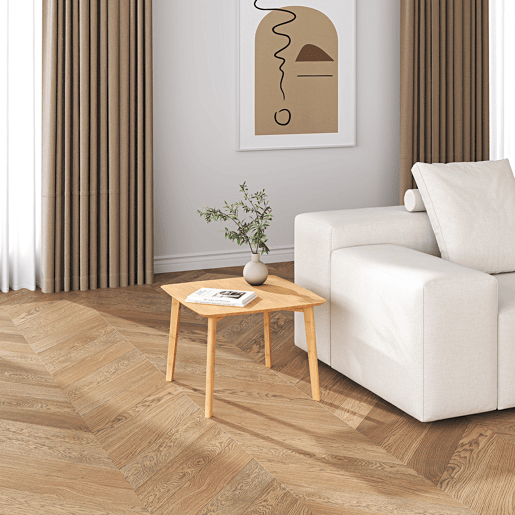 Mesa de apoio Haad quadrado bambu 45x50x50 cm Natural en.casa