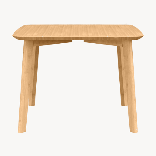 Mesa de apoio Haad quadrado bambu 45x50x50 cm Natural en.casa