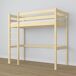 Cama alta de madera N05 100x190 Cama alta de madera N05 100x190 Pino