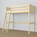 Cama alta de madera N04 80x190 Cama alta de madera N04 80x190 Pino